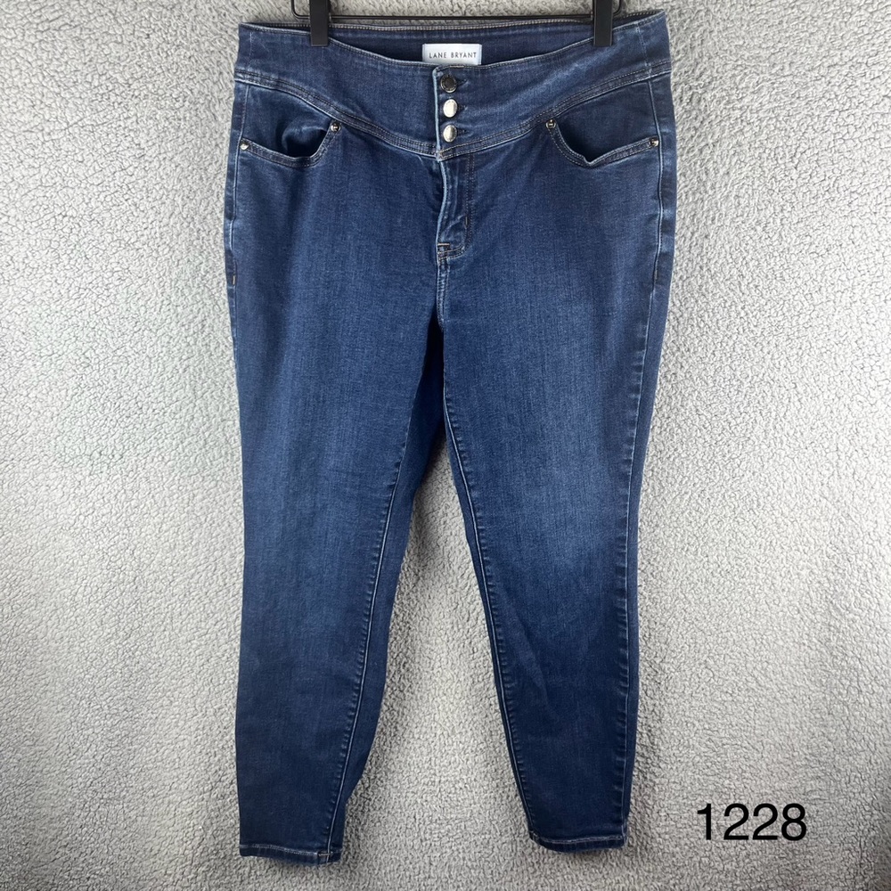 Lane Bryant Flex Magic Waistband High Rise Signature Fit Jeggings size 14.